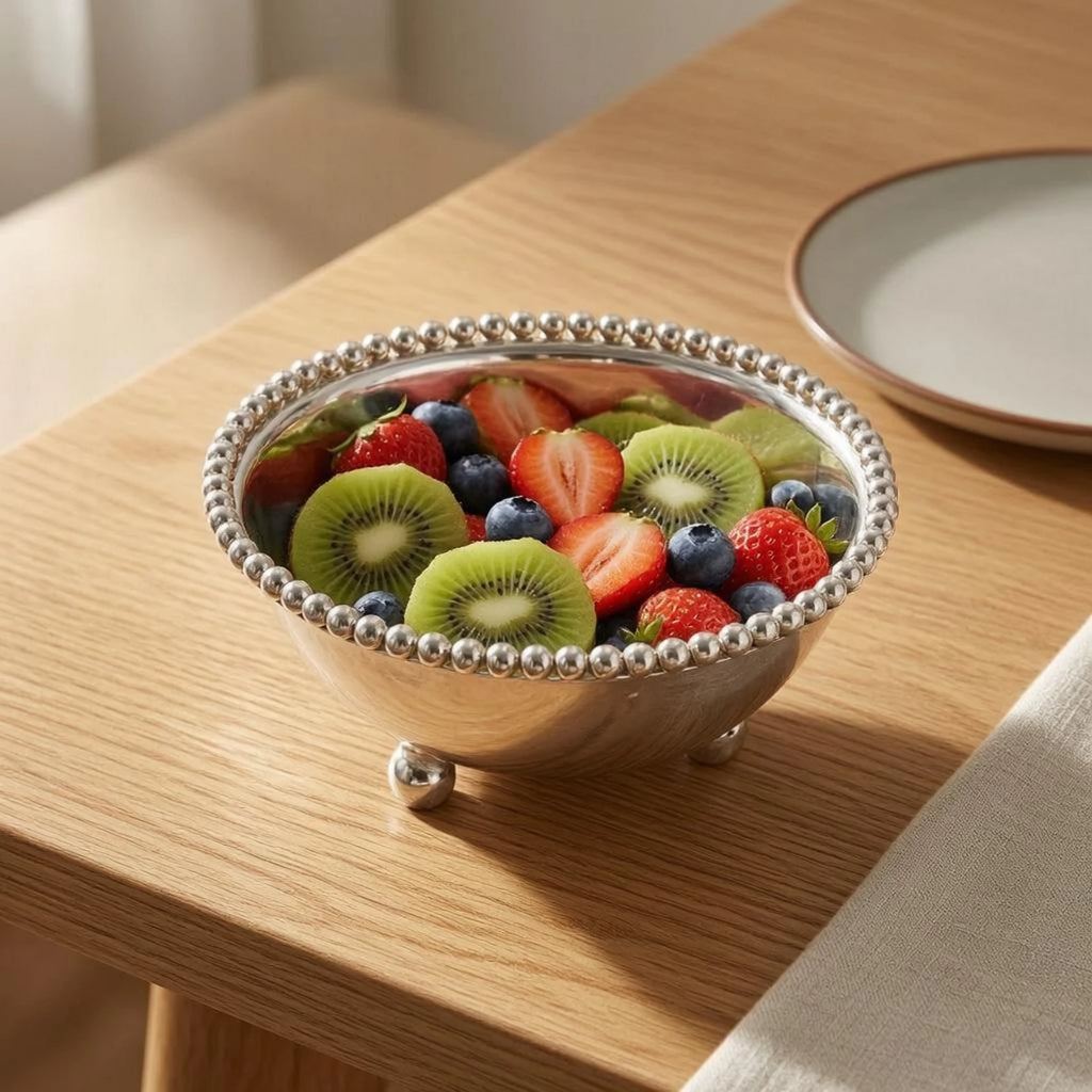Footed Ceramic Serving Bowl