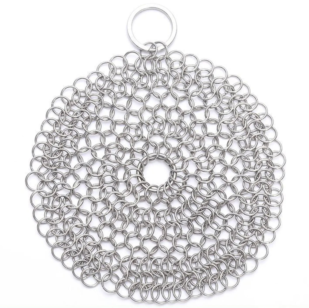 Chainmail Cast Iron Scrubber