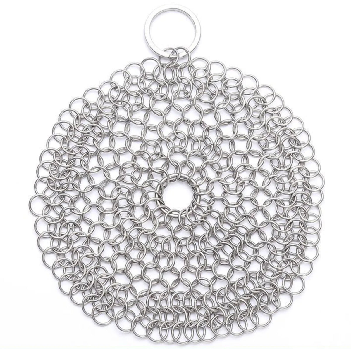 Chainmail Cast Iron Scrubber