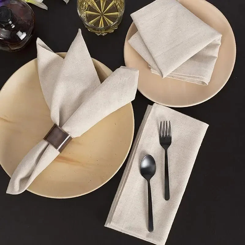 Beige Cloth Napkins