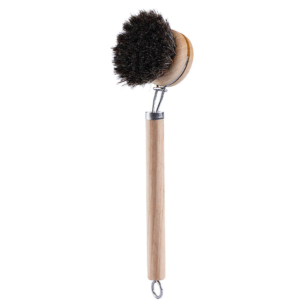 Wooden Dish Brush with Replaceable Head