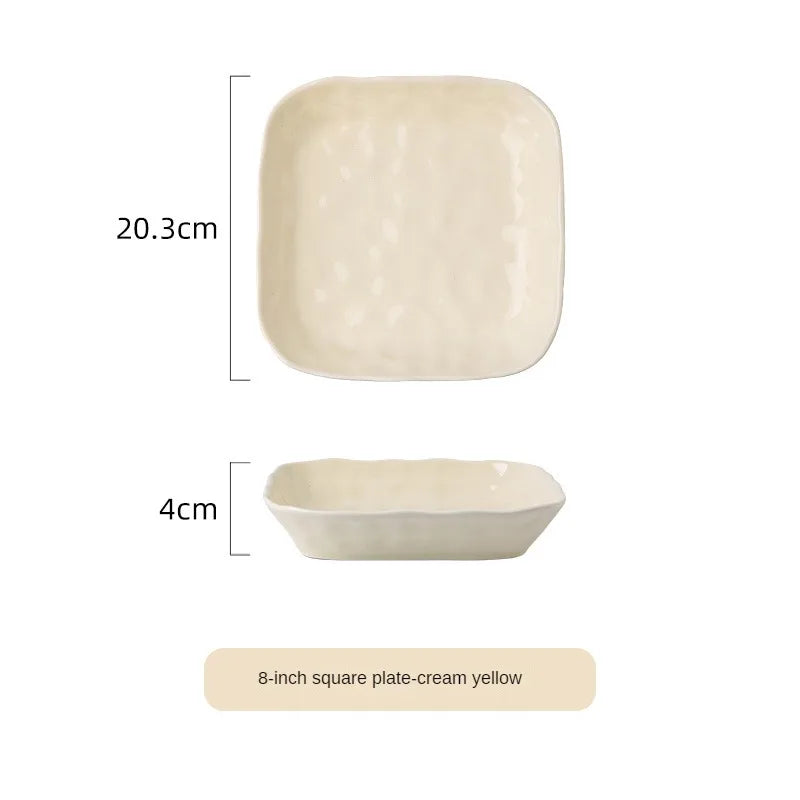 Nordic Ceramic Bowl & Dish Set