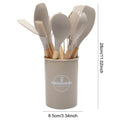 12-Piece Utensil Set with Holder