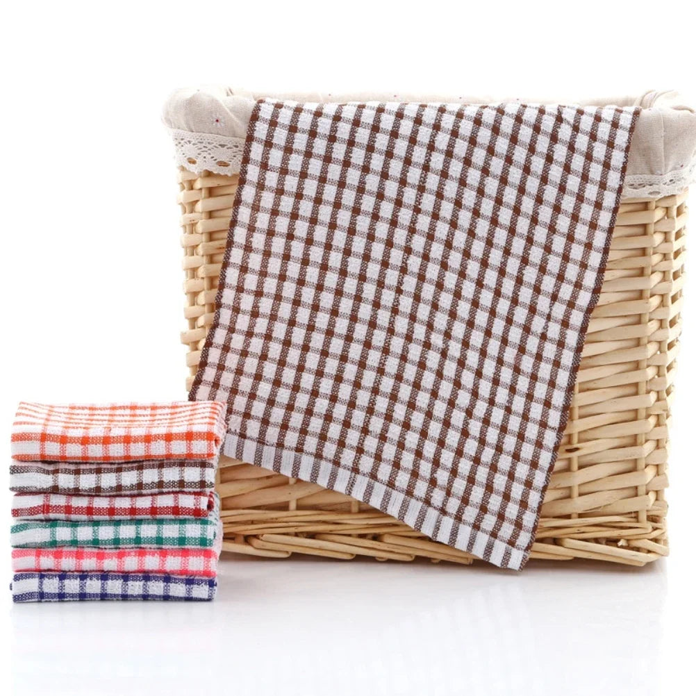 Cotton Tea Towels, Set of 6