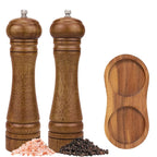 Wooden Salt & Pepper Grinder Set