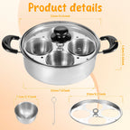 Four-Cup Egg Poaching Pan