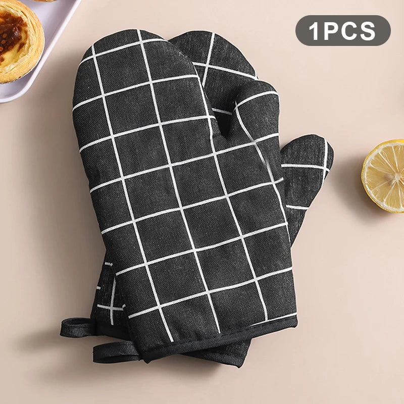Cotton Linen Baking Gloves