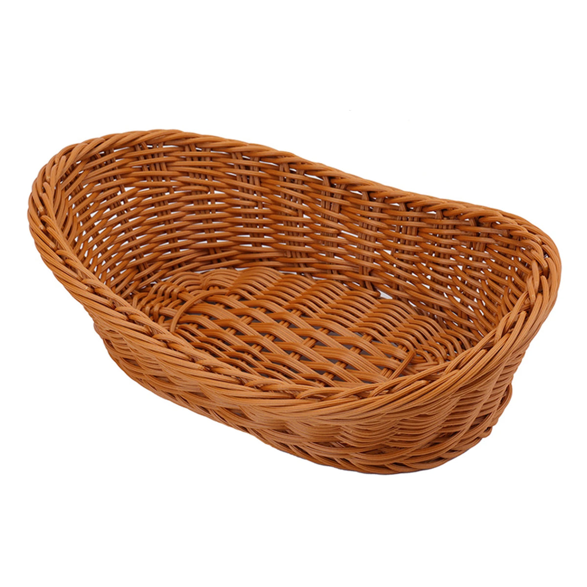 Woven Rattan Bread Basket