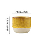 Handleless Ceramic Coffee Cup