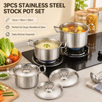 Stainless Steel Saucepan with Lid