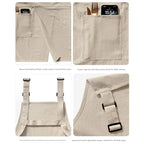 Cotton Linen Kitchen Apron