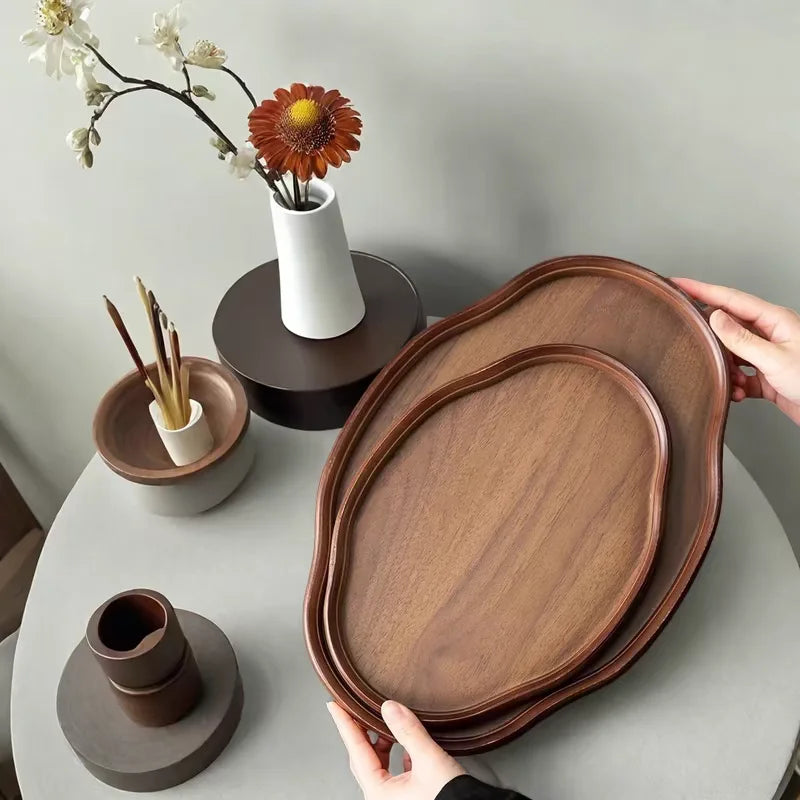 Rectangular Wooden Serving Tray