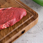 End Grain Teak Cutting Board