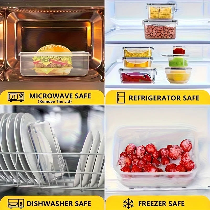 Food Storage Containers, Set of 10