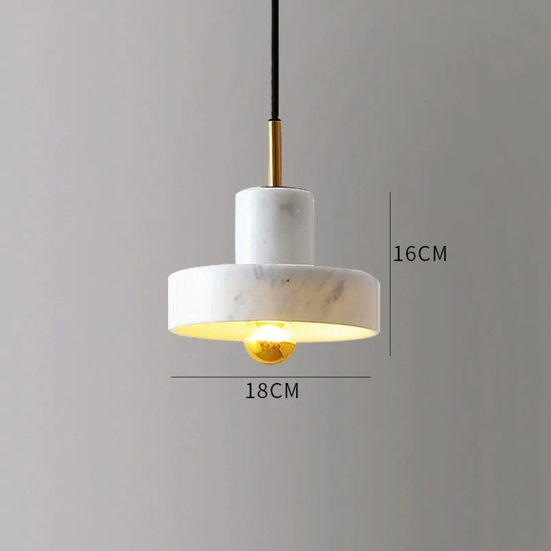 Suspension en marbre | Design postmoderne en pierre naturelle