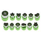 Mini Shape Cutters, Set of 12