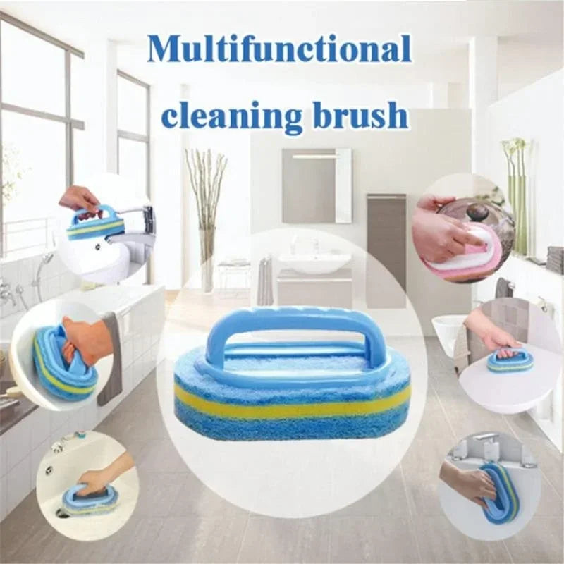 Sponge Scrub Brush with Handle