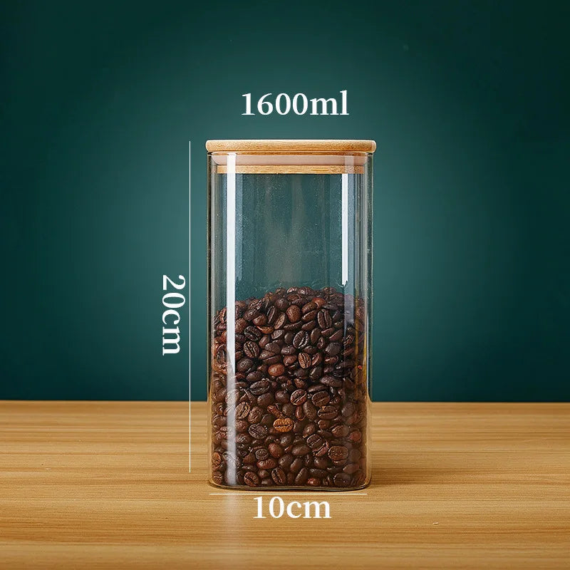 Airtight Glass Storage Canister