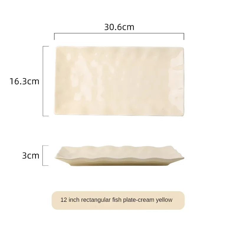 Nordic Ceramic Bowl & Dish Set