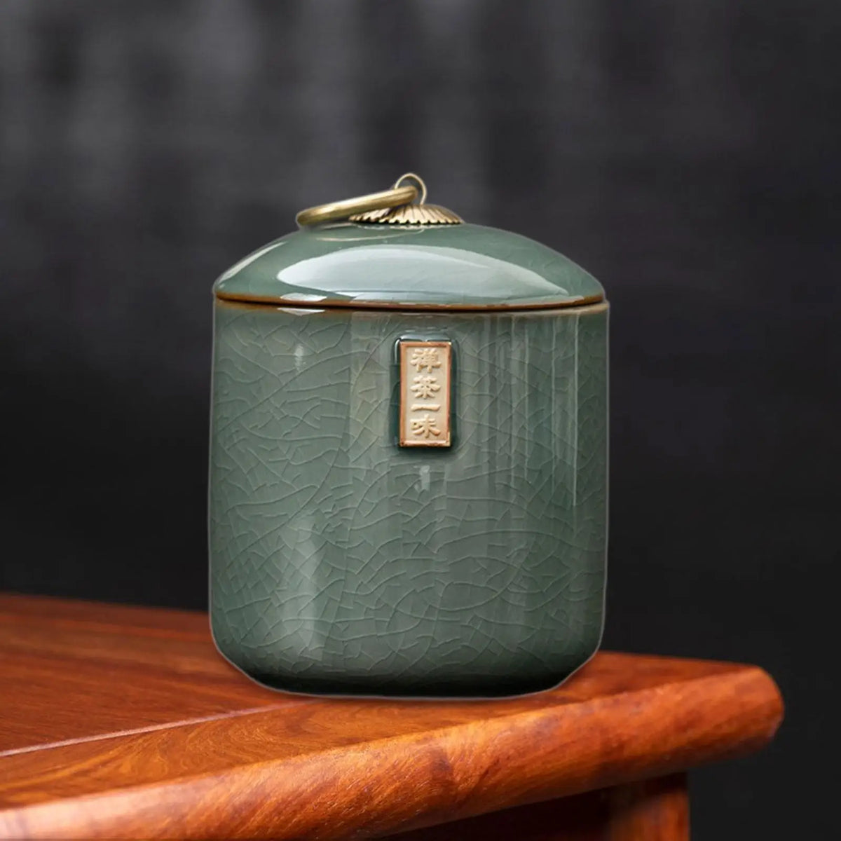 Ceramic Tea Storage Jar