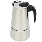 Stainless steel stovetop moka pot