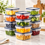 Food Storage Containers, Set of 10