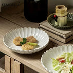 Nordic White Ceramic Dinnerware Set
