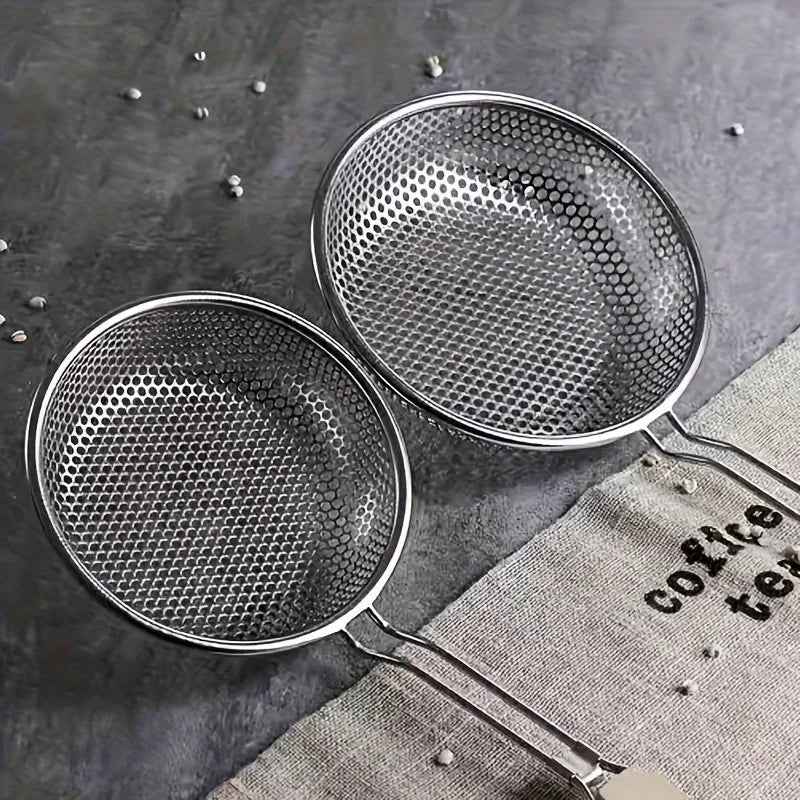 Fine Mesh Skimmer with Wooden Handle
