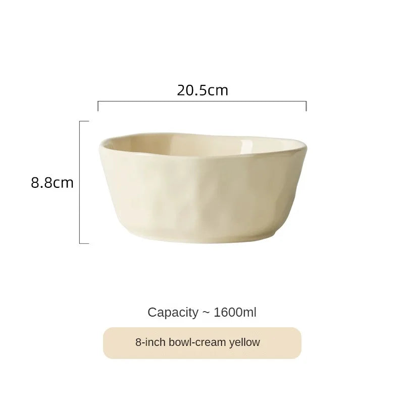 Nordic Ceramic Bowl & Dish Set