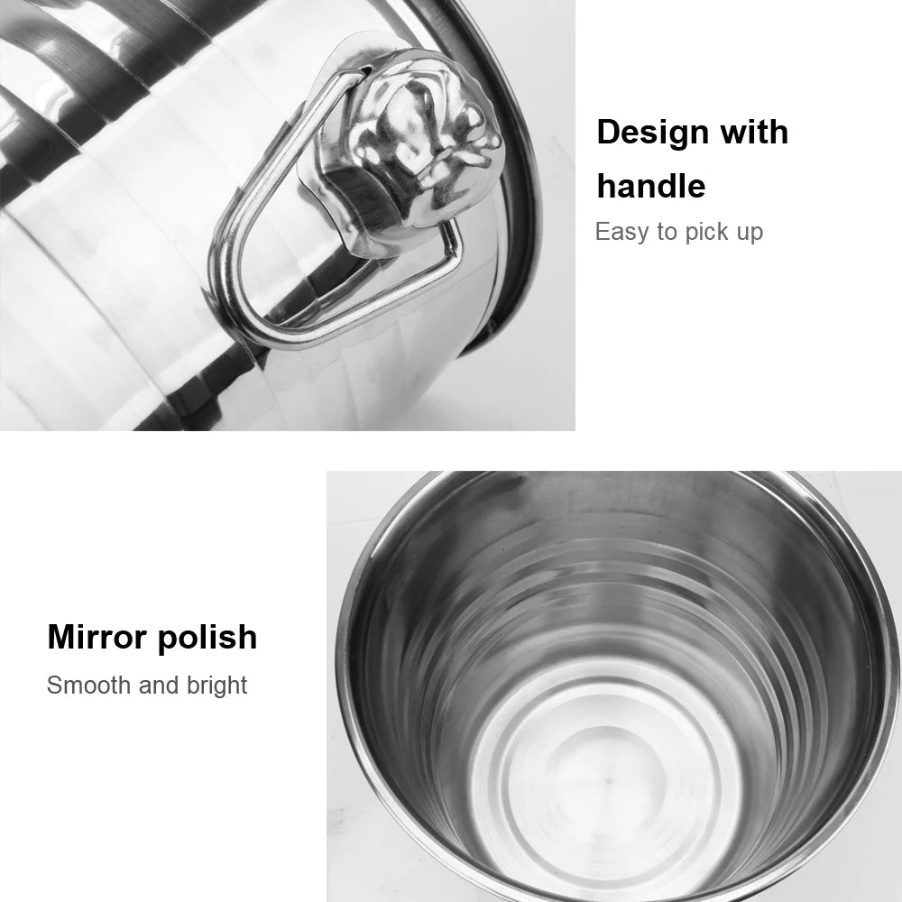 Stainless Steel Ice Bucket, 5L