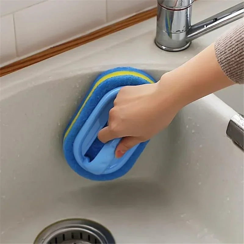 Sponge Scrub Brush with Handle