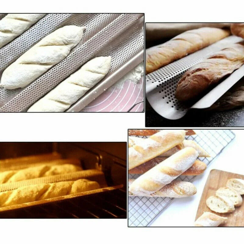 Perforated Baguette Tray
