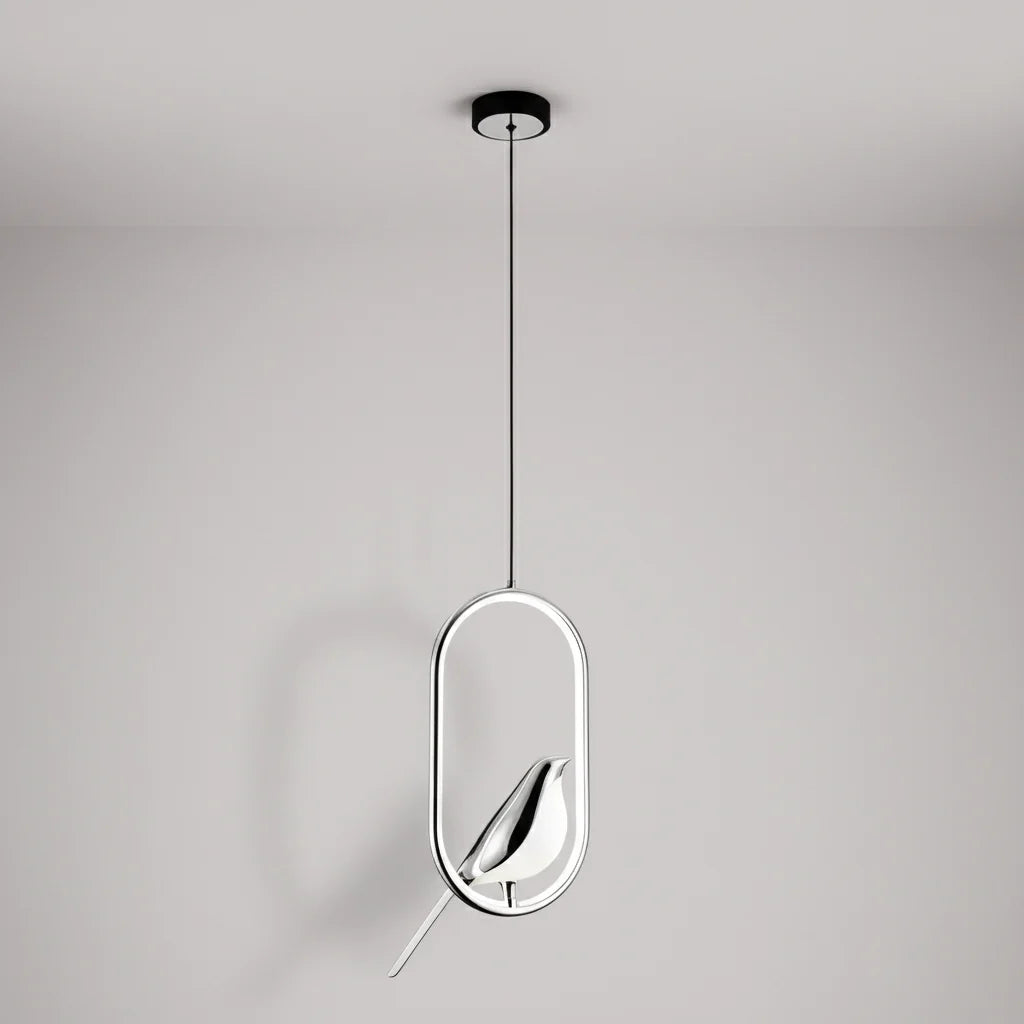 Suspension Magpie | Design nordique oiseau LED