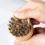 Wooden Pot Scrubbing Brush
