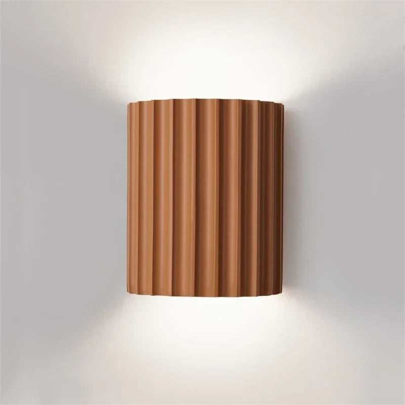 Applique murale nordique moderne en résine | Lampe murale élégante pour l'intérieur