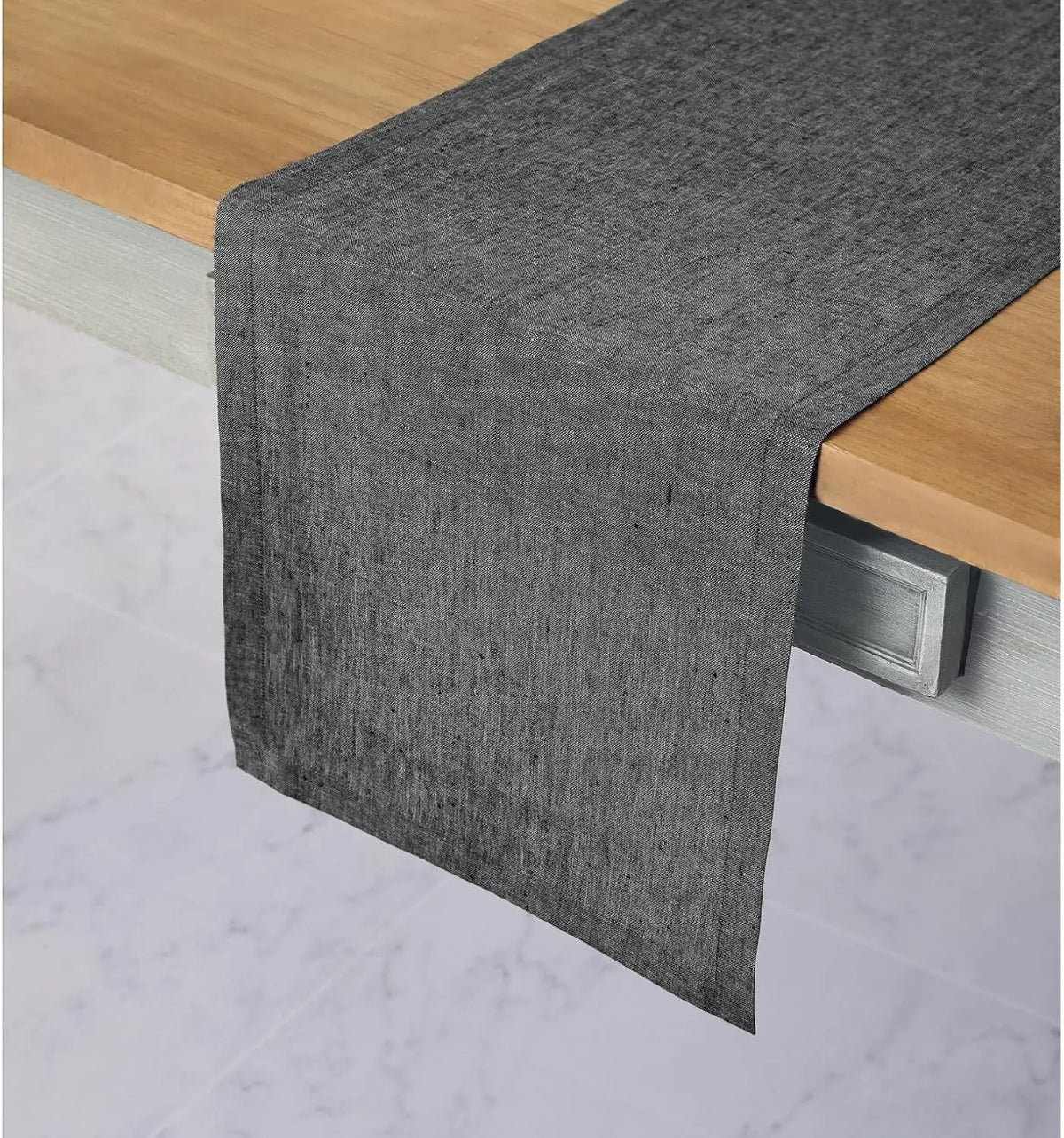 Woven Linen-Style Table Runner