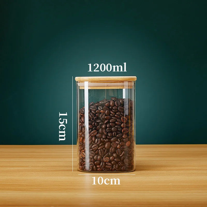 Airtight Glass Storage Canister