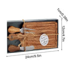 Bamboo Charcuterie Board Set