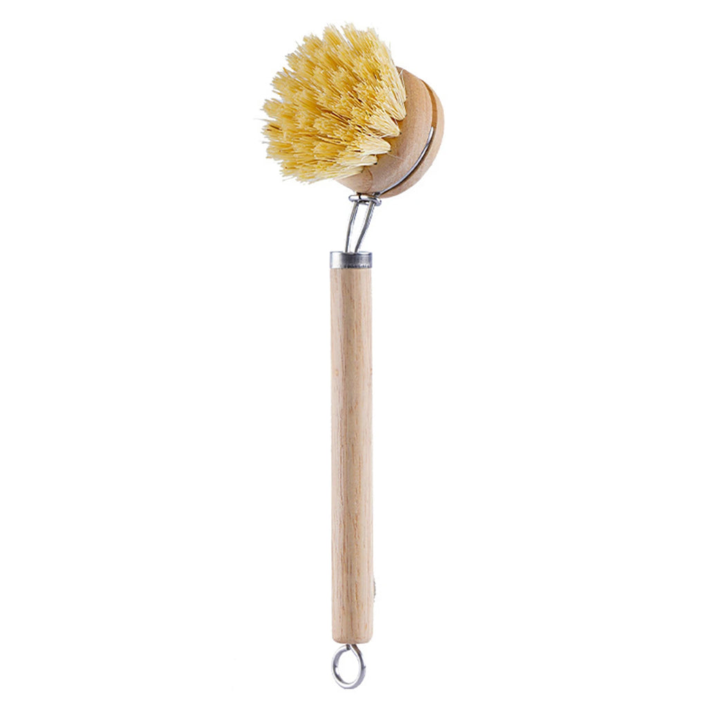 Wooden Dish Brush with Replaceable Head