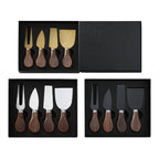 Cheese Knife Set, Walnut Handles