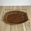 Hand-Woven Bread Tray