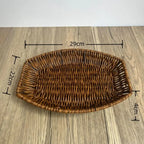 Hand-Woven Bread Tray