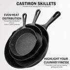 Pre-Seasoned Cast Iron Skillet