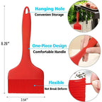 Wide Silicone Basting Brush