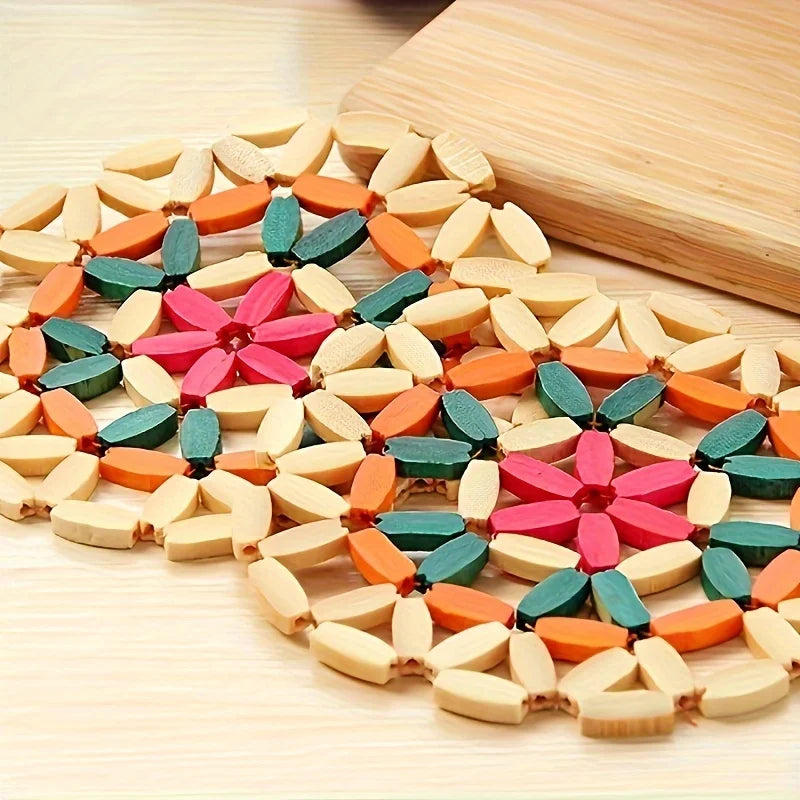 Heat-Resistant Wooden Trivet
