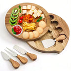 Acacia Cheese Board & Knife Set
