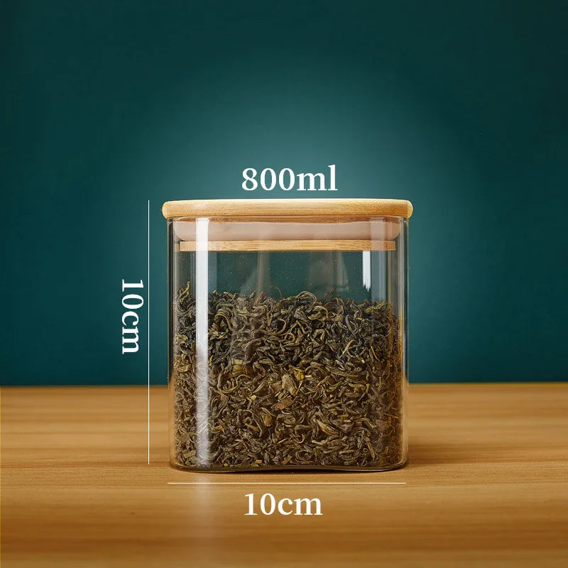 Airtight Glass Storage Canister
