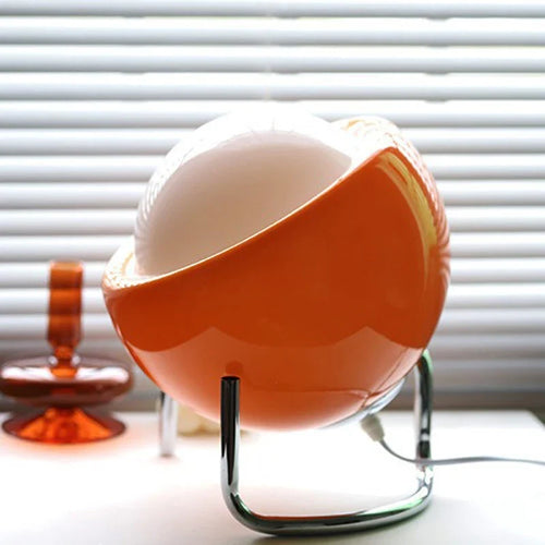 Lampe de table Bauhaus en verre | Design rétro nordique