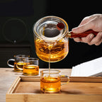 Glass Teapot with Tea Strainer