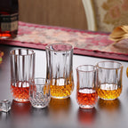 Faceted Wine Glasses